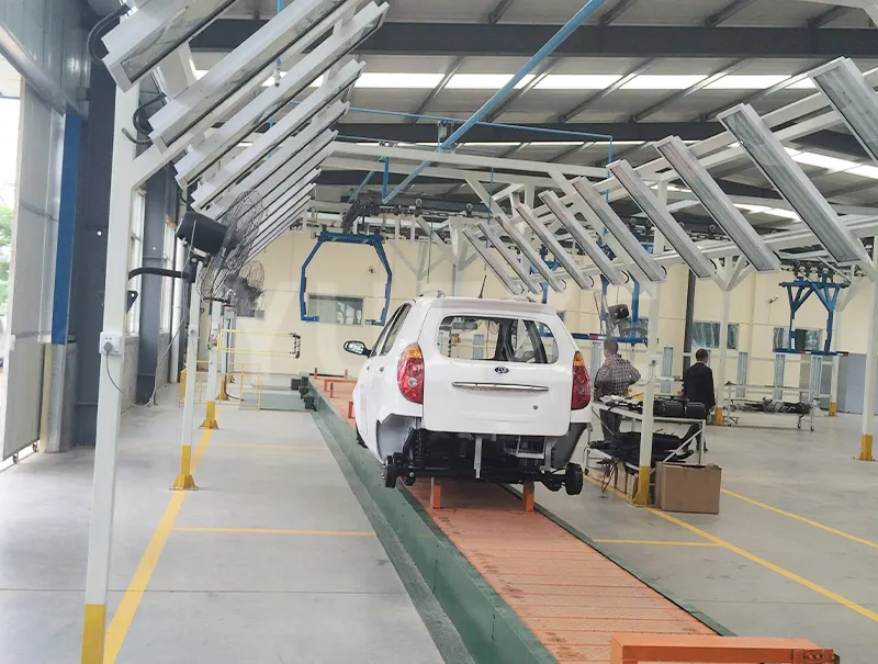 Zautomatyzowana linia do montażu pojazdów