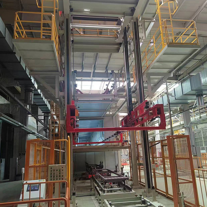 Linia automatyzacji stołów rolkowych